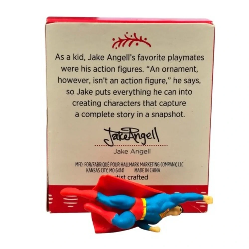 2017 Hallmark Keepsake DC Comics Superman Justice League Mini Ornament 2